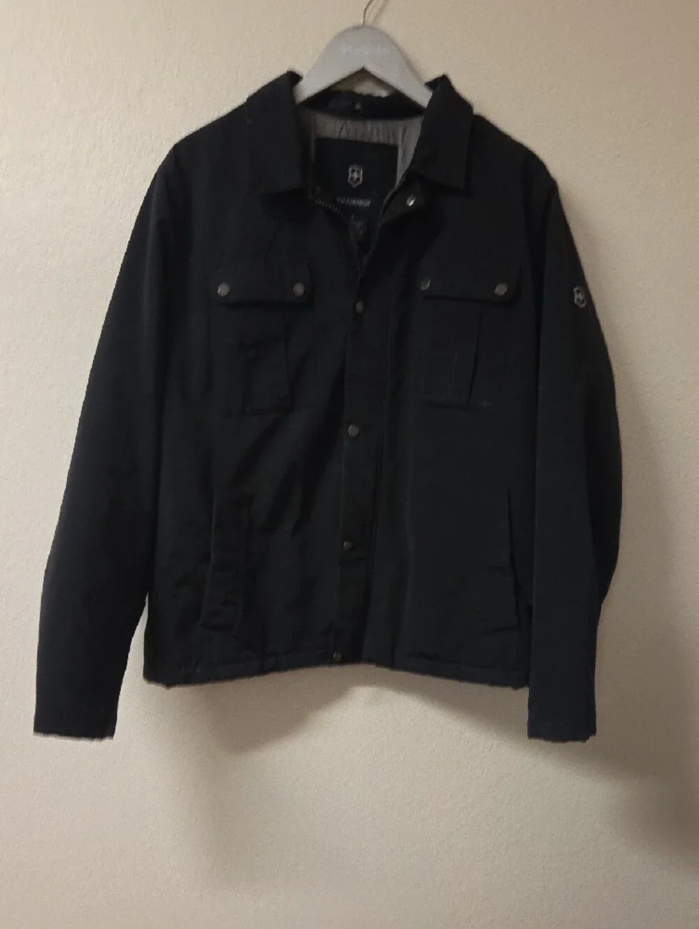 Victorinox Black Men's Utility Field Jacket